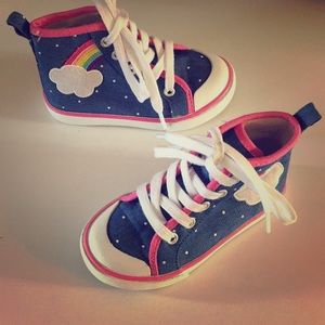 Gymboree Denim High-Top Sneaker